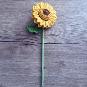 Tournesol en Crochet Fait Main